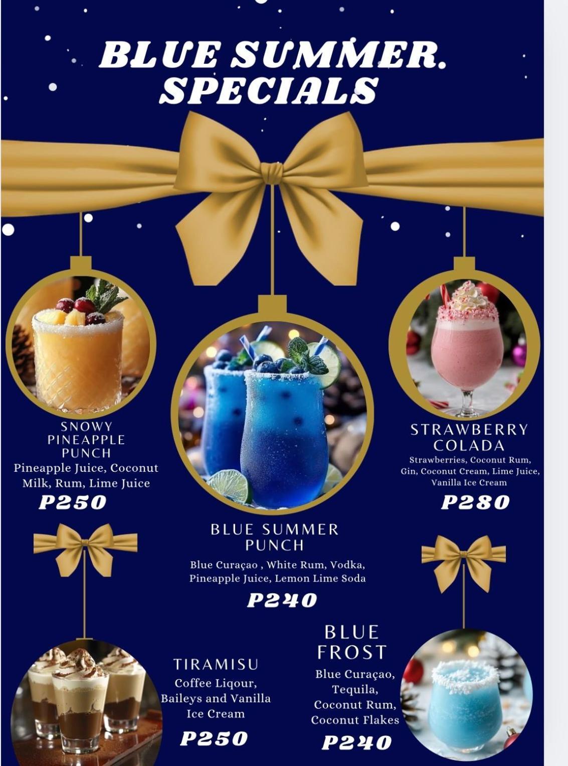 Blue Summer Suites & Restaurant Bingag ภายนอก รูปภาพ