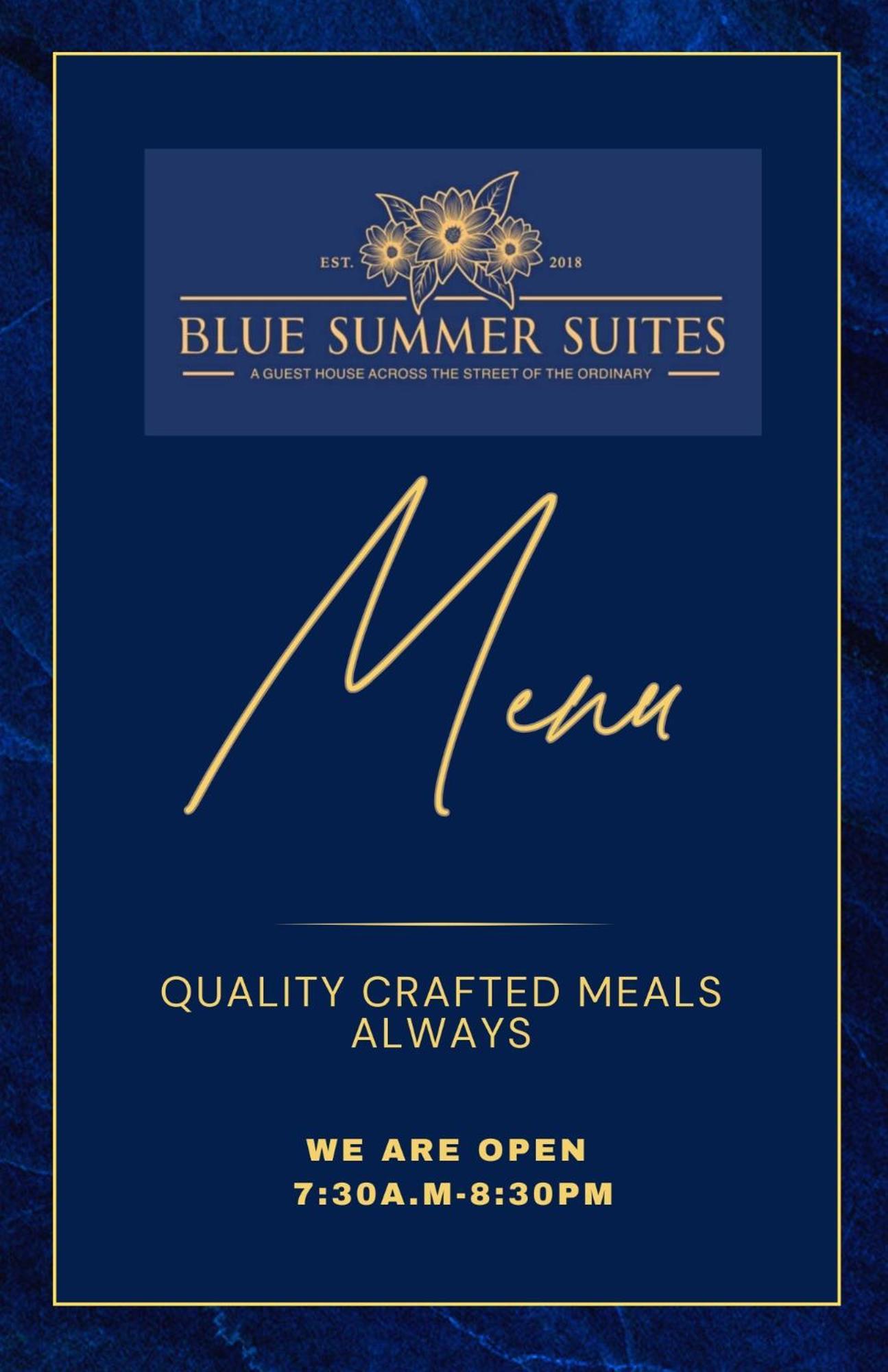 Blue Summer Suites & Restaurant Bingag ภายนอก รูปภาพ