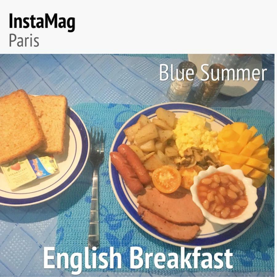 Blue Summer Suites & Restaurant Bingag ภายนอก รูปภาพ